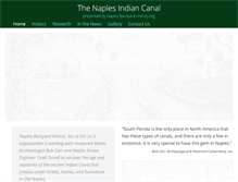 Tablet Screenshot of naplesindiancanal.org
